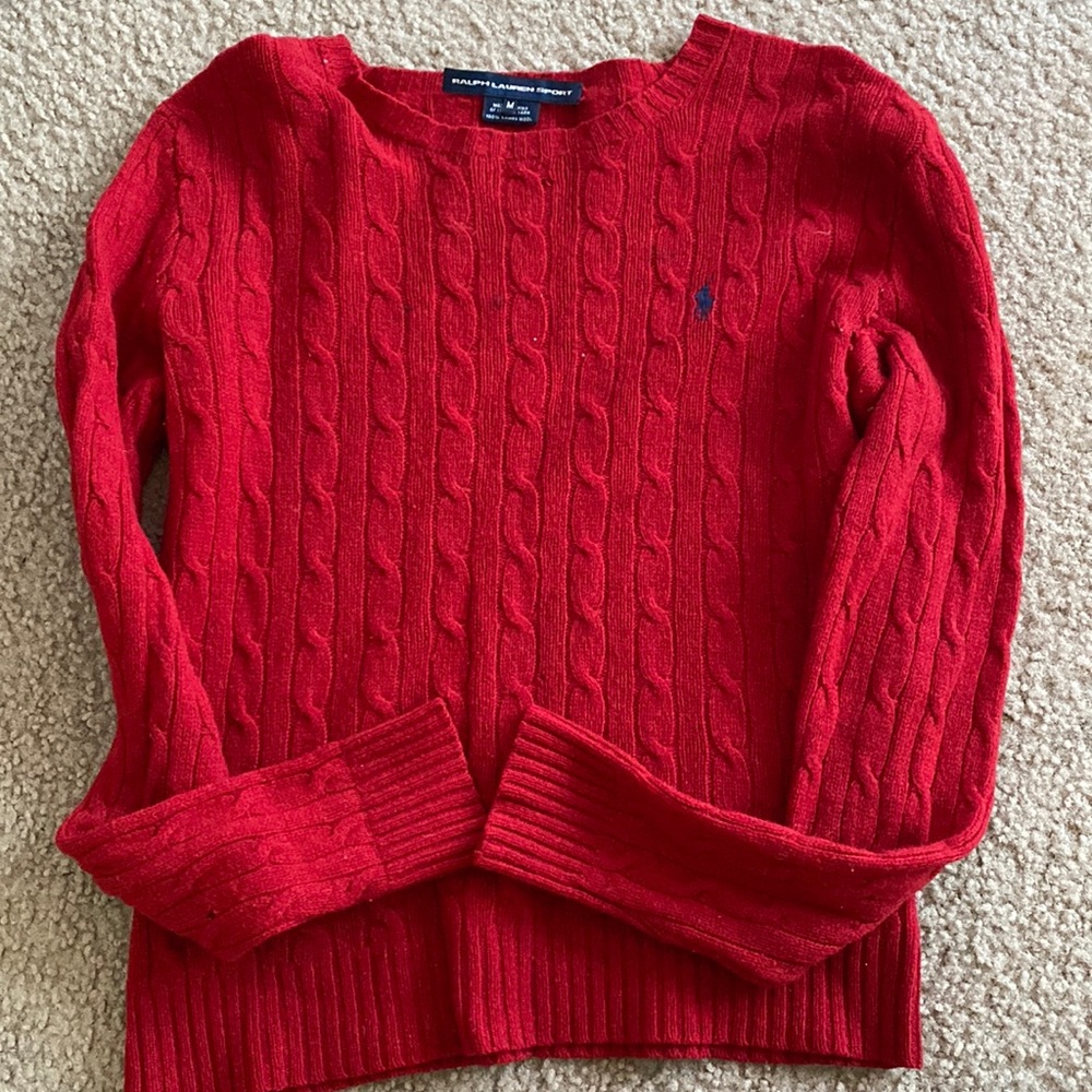 100% wool Ralph Lauren sweater